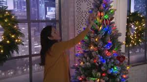 For many folks, christmas lights are the best part of the christmas holiday season; Bethlehem Lights 5 Green 2 In 1 Heritage Christmas Tree Qvc Com