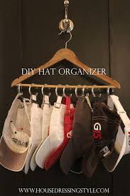 Would Not Hold All Of His Hats But Definitely His Favorites And At Least They Would Be Off Of My Table Bureau Hat Organization No Closet Solutions Diy Hat