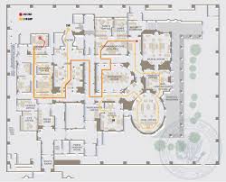 The new plan reorganized the layout quite completely. The Corridors Of Power The West Wing Walk And Talks