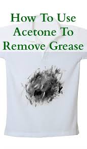 In the morning shake off the excess powder and wash the shirt. How To Use Acetone To Remove Grease Stains Home Ec 101