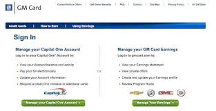 Credit card agreement for gm extended family card® in capital one, n.a. Gm Card Login Capital One Gmcard Online Payment At Gmcard Com