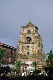 the sinking bell tower, laoag city