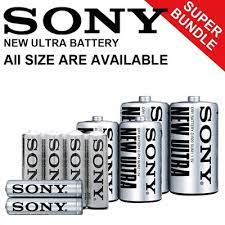 Batteries standardised by the iec (international electrotechnical commission) have a clear. Original Sony New Ultra Battery Bateri Size Aa Aaa 9v C D Shopee Malaysia