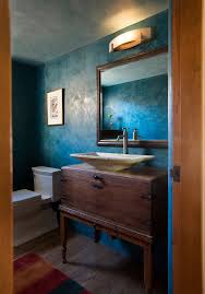 Alternatively, you can buy a wider profile single sink vanity that has a large sink or. Adobe Homes In Santa Fe New Mexico Southwestern Bathroom Albuquerque By Prull Custom Builders Houzz