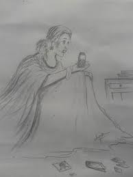 Shiju M Drawings Alone Girl Pencil Draw For Love Failure My Pencil Pencil Drawings Of Girls Alone Girl Pencil Drawings