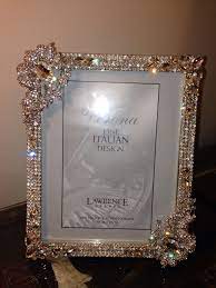 New Crystallized 8x10 Picture Frame By Tasagi Designs Picture Frame Decor Picture Frame Designs Diy Makeup Decor