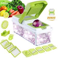 Mandoline 11 En 1 Multifonction Professionnelle Couper Les Legumes Fruit Citron Vert 7 Lames Differentes Couteau En Acier Mandoline Ustensile Ustensile Cuisine