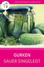 Eingelegte Gurken Eingelegte Gurken Gurke Salzgurken