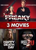 Blumhouse (split, get out, the purge) produces an original and inventive rewinding thriller in happy death day, in which a college student relives the day. Buy Freaky Happy Death Day Happy Death Day 2u 3 Movie Collection Microsoft Store En Ca