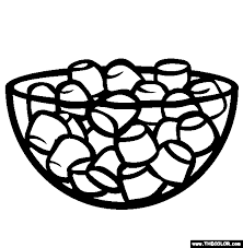Animal coloring pages for adults. Marshmallows Coloring Page Free Marshmallows Online Coloring