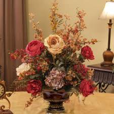 Autumn Silk Flower Arrangement Fake Flower Arrangements Flower Vase Arrangements Flower Arrangements Diy