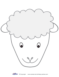 Large Printable Sheep Face Decoration Coolest Free Printables *this is a template/pattern only, not a finished applique.* it comes with a free printable template too!