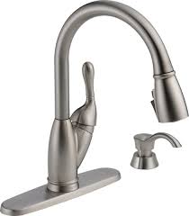 Home depot kitchen faucets moen pulldown utility. Single Handle Pull Down Kitchen Faucet 19939z Sssd Dst Delta Faucet
