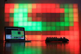 Tile together multiple rgb led panels to create a giant led wall! Build A Pixel Wall In Your Home