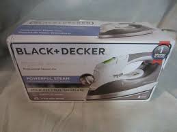 Black And Decker Digital Advantage Iron Black Decker Digital Advantage Professional Steam Iron Lcd Screen Gray D2030 Blackdecker Iron Ebay Black Decker Iron Steam Iron