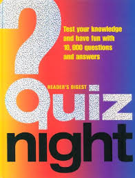 You can print out facts from the internet, or simply use a portable computer to generate questions. 9780276429460 Quiz Night Test Your Knowledge And Have Fun With 10 000 Questions And Answers Abebooks Reader S Digest 027642946x