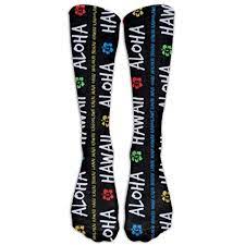 Pua Aloha Hawaii Knee High Graduated Compression Socks For Women And Men Best Medical Nursing Travel Flight Socks Compression Socks Graduated Compression