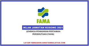 Untuk pemohon kali pertama, anda perlu mendaftar akaun baru terlebih dahulu. Jawatan Kosong Lembaga Pemasaran Pertanian Persekutuan Fama Kemaskini Jawatan Malaysia