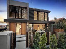 Outdoor diy wall art created with wood. Exterior Wall Design Ideas Realestate Com Au
