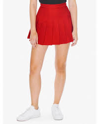 american apparel rsagb300w womens tennis skirt