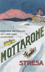 Soprattutto in estate la montagna del mottarone è meta di numerosi turisti amanti della montagna. The Stresa Mottarone Railway A Streetcar To Beauty Italian Ways Vintage Italian Posters Vintage Beach Posters Vintage Travel Posters