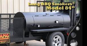 Lang Bbq Smokers Cookers Original Reverse Flow Design Bbq Smoker Trailer Custom Bbq Pits Bbq Smokers