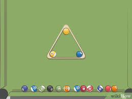 How to set up pool balls/process of racking. How To Rack In 8 Ball 10 Steps With Pictures Wikihow