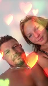 Dad with Daughter Stone