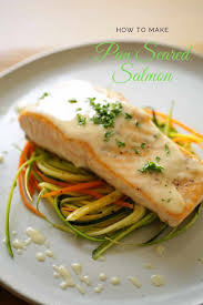 Pan Seared Salmon With Beurre Blanc Sauce Recipe In 2020 Fish Recipes Seared Salmon Recipes Salmon Recipes