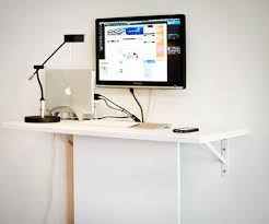 Make the perfect office for yourself. 21 Space Saving Wall Mounted Desks To Buy Or Diy Brit Co