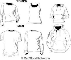 Clip art is a great way to help illustrate your diagrams and flowcharts. T Shirt Templates T Shirt Template Mockup For Designs In Vector Format Colors Are Easily Modified Shadows Can Be Hidden Canstock