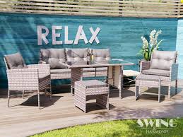 Finde deine neuen rattanmöbel für den garten. Poly Rattan Sitzgruppe Esstisch Lounge Kaufland De