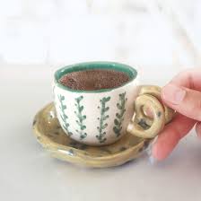 Handmade Ceramic Turkish Coffee Cup El Yapimi Seramik Turk Kahvesi Fincani Handmade Ceramics Ceramicart Turkishcoffee Coffe Kahve Fincani Seramik Fincan