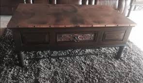 Each hammered copper tabletop is crafted specifically for its chosen base. Hammered Copper Top Coffee Rectangular 48 24 Mr Vallarta S