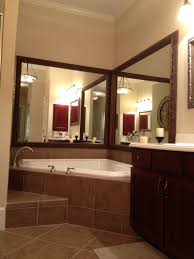 Mirror Frame Over A Corner Bathtub Mirror Corner Mirror Mirror Mirror Frames