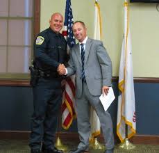 Police Department Promotion and New Officers