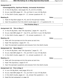 › 12 steps of aa printable. 1 Week Before The First Meeting Date I Go Over How To Put Big Book Awakening Bba In The Aa Big Book And Give The First Assignment To The Sponsee Pdf