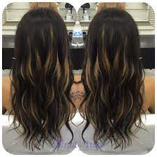 Peekaboo Highlights Peekaboo Hair Hairstylist Dark Hair With Highlights Peekaboo Hair Hair Photo