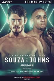 Tapology members can make predictions for upcoming mma & boxing fights. Lfa 102 Souza Vs Johns Mma Event Tapology