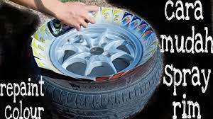 Maybe you would like to learn more about one of these? Cara Spray Rim Kereta Repaint Colour Cat Youtube