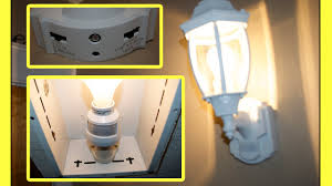 Motion Sensor Light Youtube