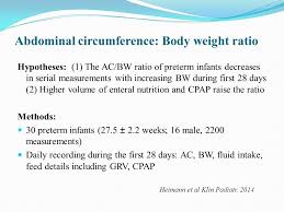 Flexible metal tape measure and pen for marking the skin. Gastric Residuals In Preterm Neonates What To Do With Them Ppt Video Online Download