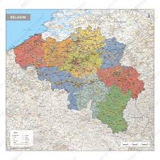 Silver style simple map of belgium world map maps location new zones of belgium in image on world map map showing the location of belgium europe map infographic slide presentation global business marketing concept color country world karte von welt mit flaggen in relevant countries. Digital Political Map Belgium 1570 The World Of Maps Com