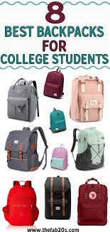 Jansport's superbreak backpack is a favorite among students who want a college backpack with a traditional design. The 8 Best Backpacks For College Students Thefab20s