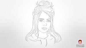 Share your thoughts, experiences, and stories behind the art. Billie Eilish Drawing Pencil Step By Step Novocom Top
