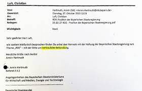 Mit der namensangabe der bearbeiterin oder des bearbeiters zu versehen). Brisanter Vermerk Zum Abgasskandal Beamter Arbeitete Zuvor Im Bmw Lobbyburo Abgeordnetenwatch De