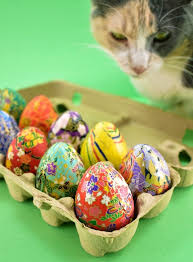 You may also like egg cell or colored egg clipart! Origami Paper Covered Easter Eggs Dream A Little Bigger