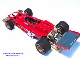 Free shipping for many products! Tameo Slk117 Ferrari 312b3 1973 White Metal Car Kit Scale 1 43 Made In Italy
