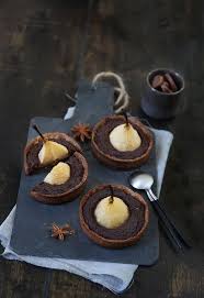 Tartelettes Poires Creme D Amande Au Chocolat Stephatable Mini Tarte Poire Au Chocolat Alimentation