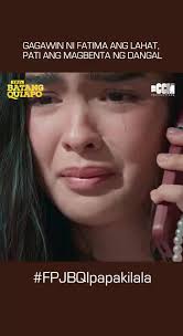 Tuluyan nang tinanggap ni Fatima ang matagal nang alok na trabaho sa kanya.  Abangan mamaya sa #FPJBQIpapakilala I-like at i-follow ang CCM Film  Productions sa lahat ng social media platforms: FACEBOOK ...